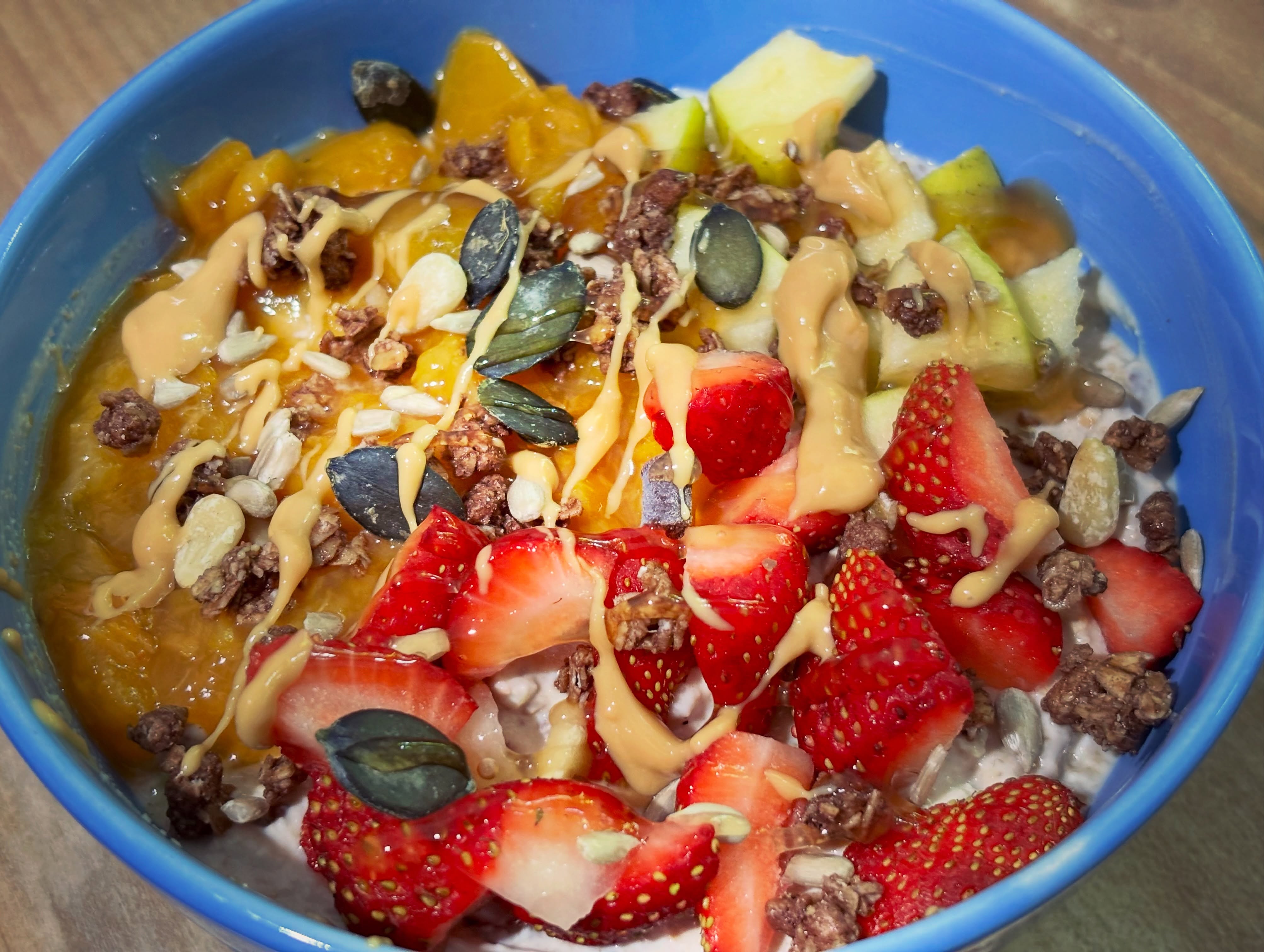 Terci de ovaz la rece

#zicemami #healthyeating #overnightoats #tercideovaz